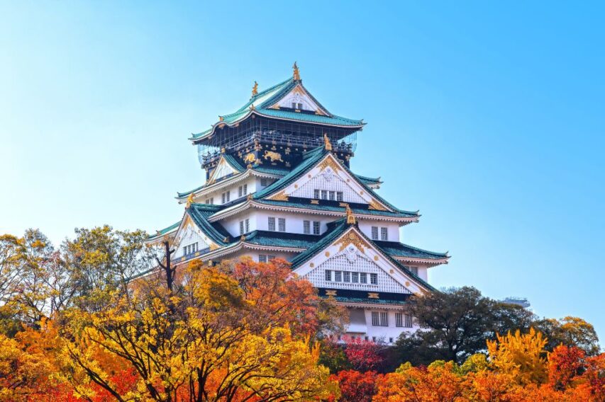 Lâu đài Osaka nhật bản