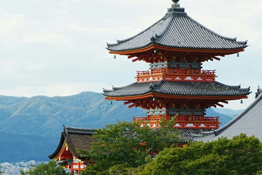 chùa thanh thuỷ Kiyomizu kyoto nhật bản