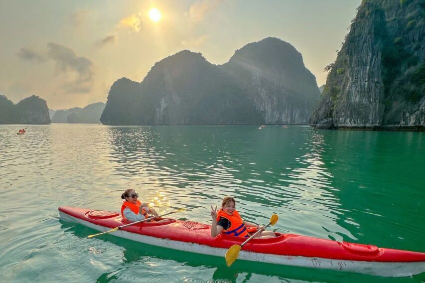 ngắm hoàng hôn vịnh lan hạ 01