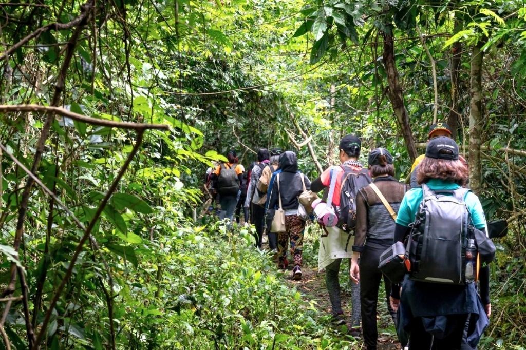 trekking khám phá đảo cát bà