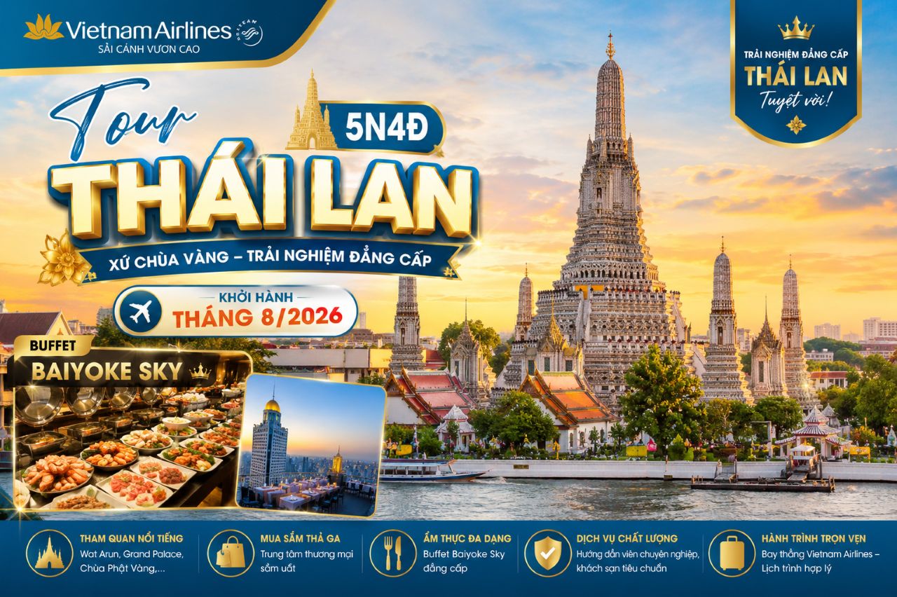 tour thai lan bangkok pattaya 5n4d bay vietnam airlines thang 8.2026