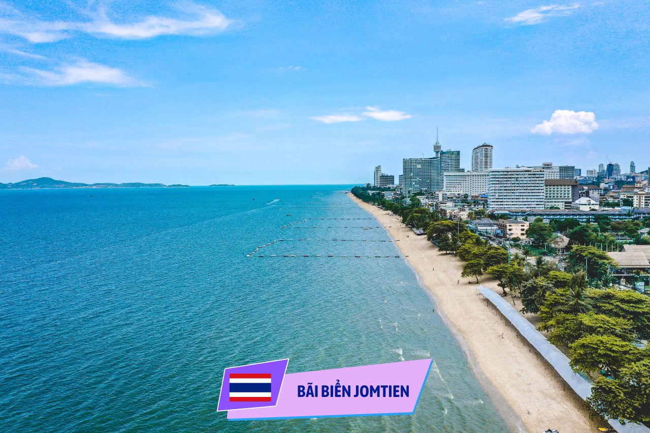 Bãi biển Jomtien - Pattaya