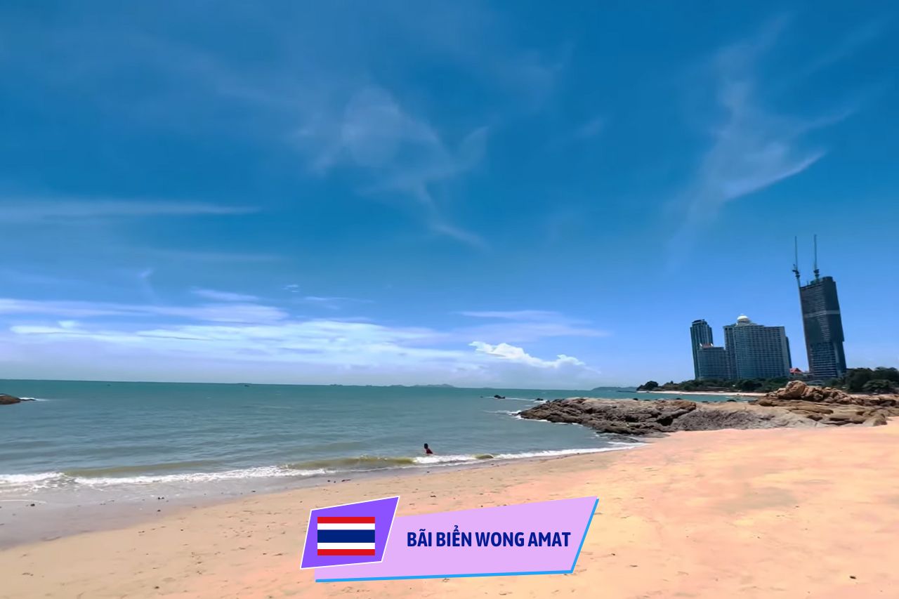 Bãi biển Wong Amat - Pattaya
