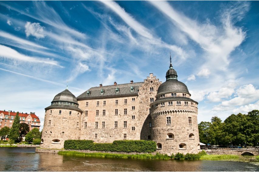 Lâu đài Orebro Thụy Điển