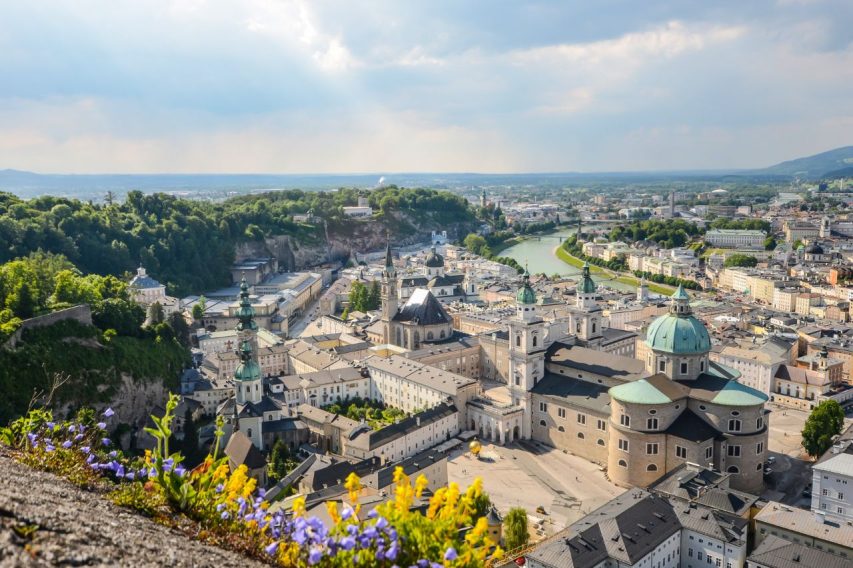 Phố cổ Salzburg Áo (1)