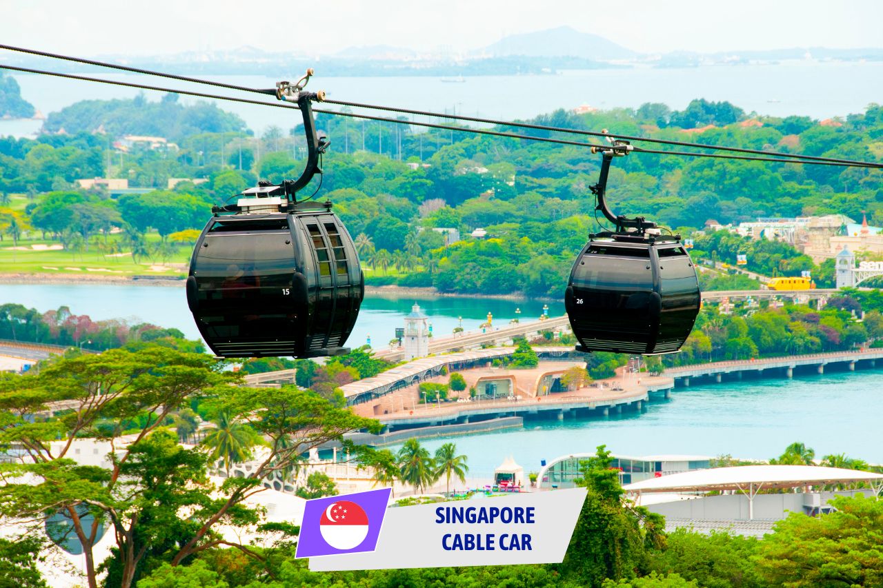 SENTOSA - Singapore Cable Car