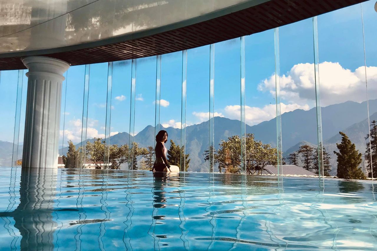 SilkPath Sapa Resort hồ bơi