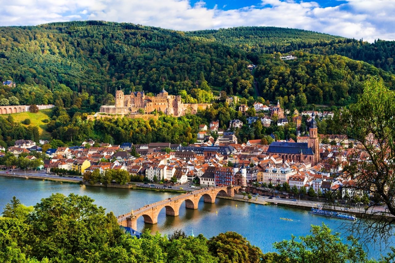 Thị trấn Heidelberg - Munich