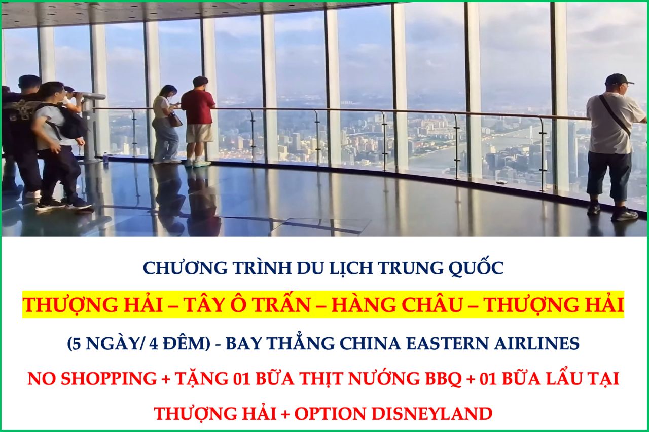 Tour Thuong Hai 5 ngay 4 dem