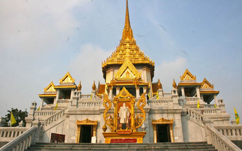 Chùa Phật Vàng ơ Bangkok, Thái Lan