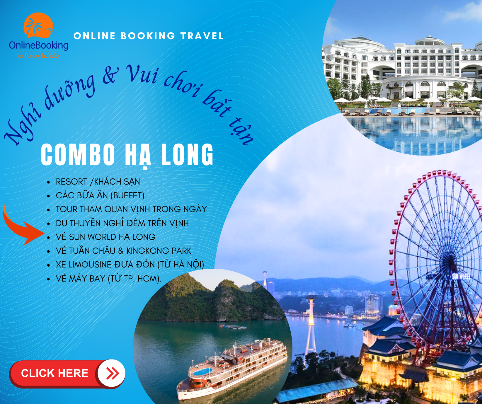 combo du lich halong online booking travel001