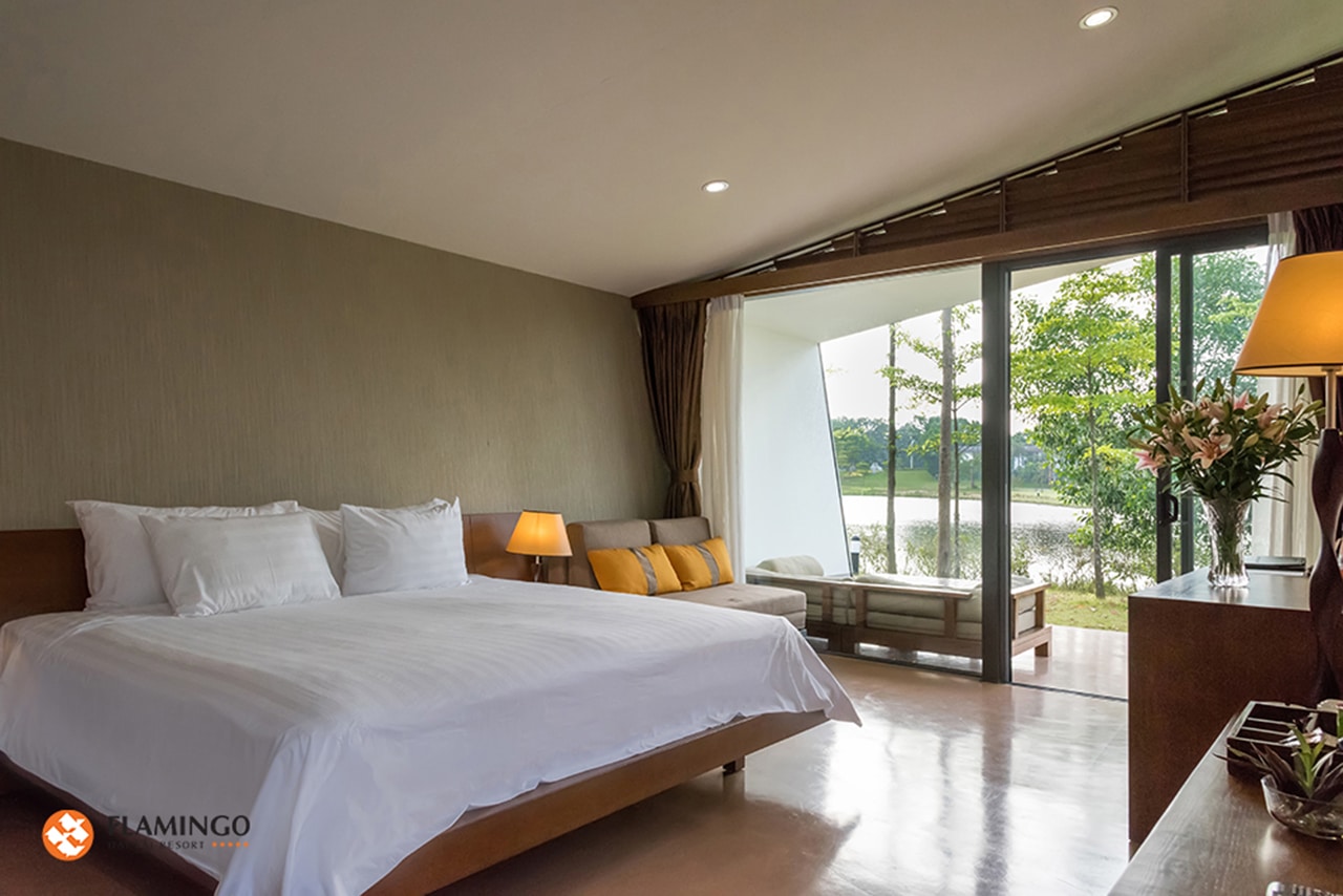 ☘️Villa 1 phòng ngủ Flamingo Đại Lải (💝Tặng Xông Hơi Hàn Quốc Jjim Jil Bang)