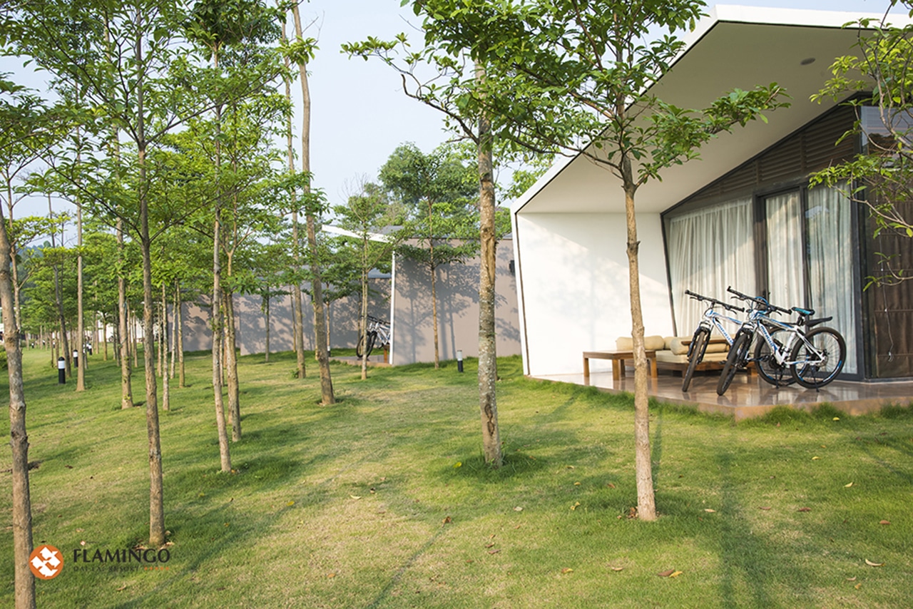 ☘️Villa 1 phòng ngủ Flamingo Đại Lải (💝Tặng Xông Hơi Hàn Quốc Jjim Jil Bang)