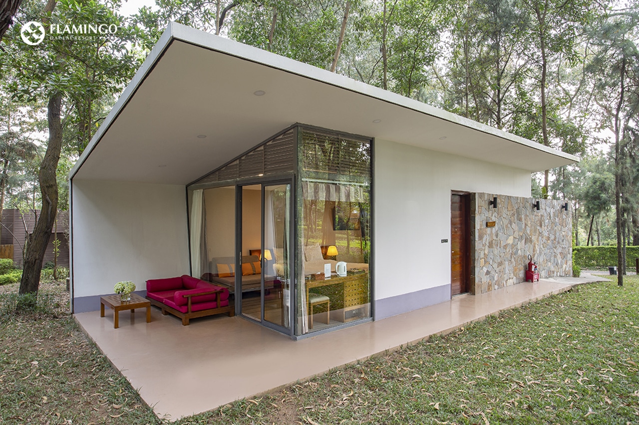 ☘️Villa 1 phòng ngủ Flamingo Đại Lải (💝Tặng Xông Hơi Hàn Quốc Jjim Jil Bang)