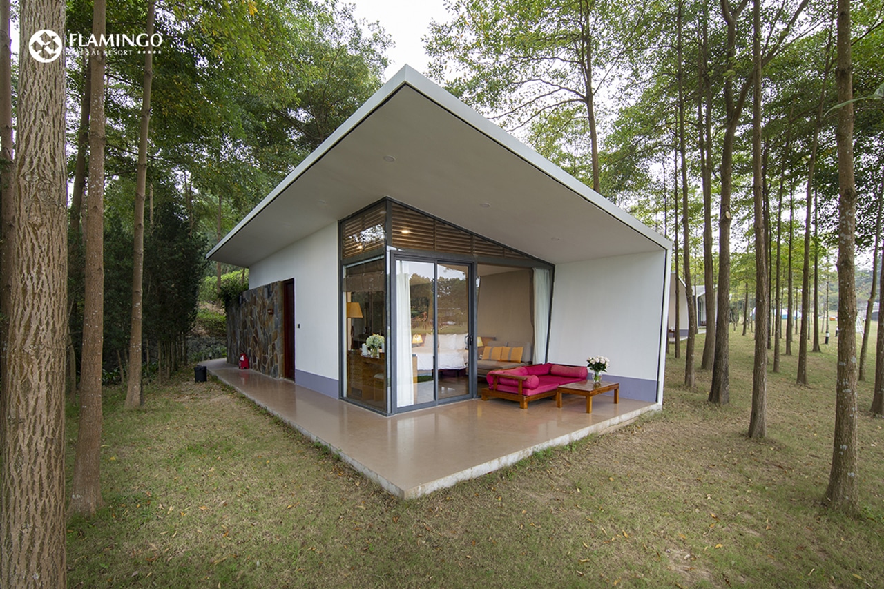 ☘️Villa 1 phòng ngủ Flamingo Đại Lải (💝Tặng Xông Hơi Hàn Quốc Jjim Jil Bang)