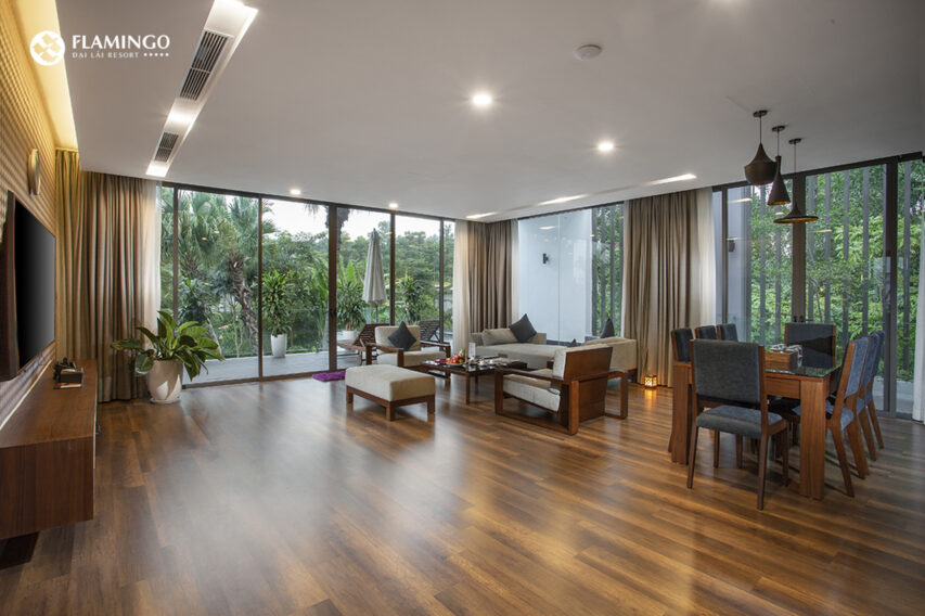 🏊Villa 2 phòng ngủ Flamingo Đại Lải Hồ bơi riêng (💝Tặng Xông Hơi Hàn Quốc Jjim Jil Bang)
