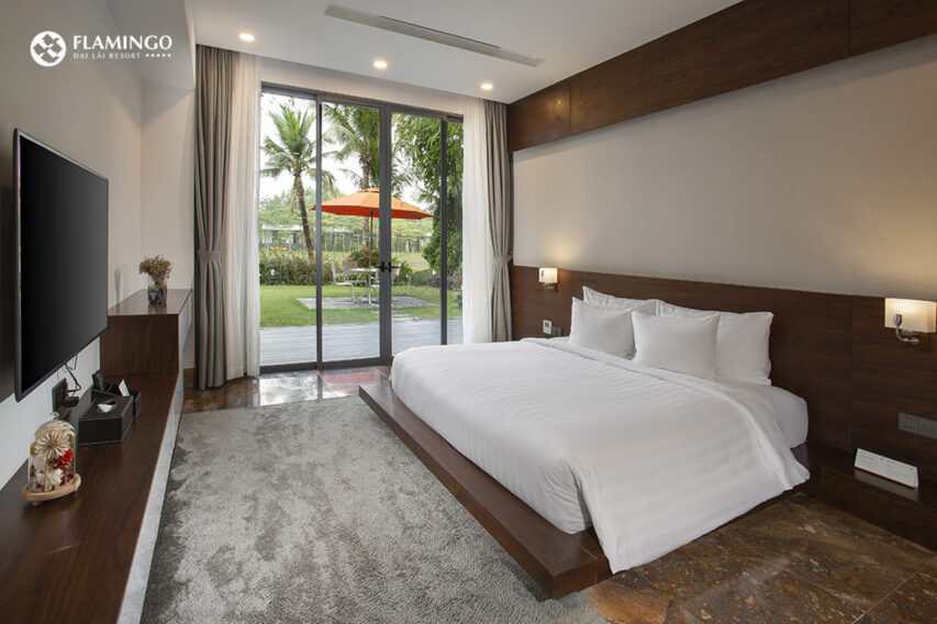 🛏️Combo Villa 4 phòng ngủ Flamingo Đại Lải Hồ bơi riêng (💝Tặng Xông Hơi Hàn Quốc Jjim Jil Bang)