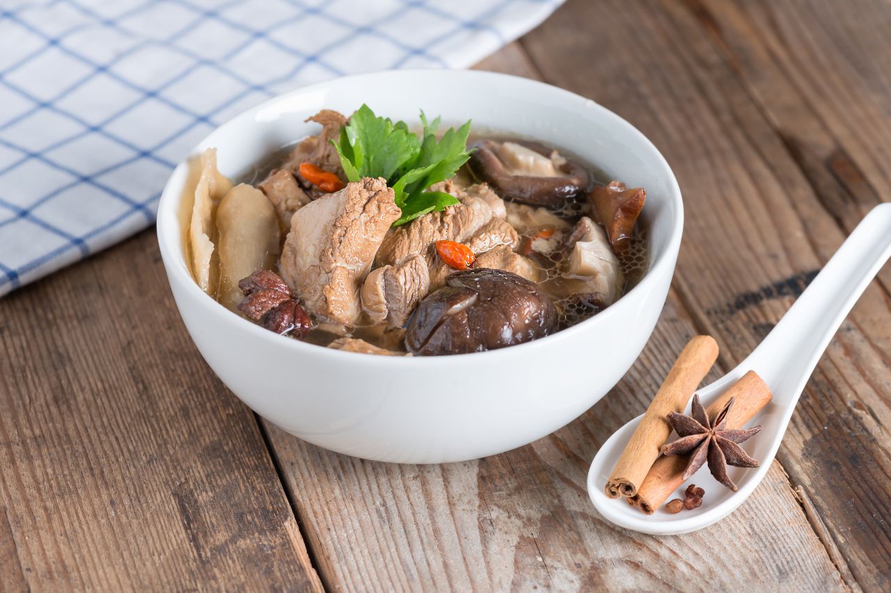 mon an trung hoa Canh Sườn Lợn