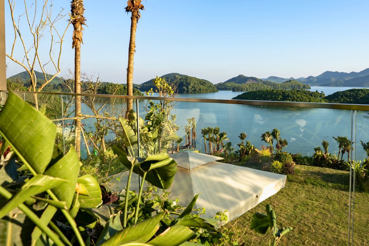 phong cách thiết kế chú trọng vào thiên nhiên tại flamingo hồ núi cốc