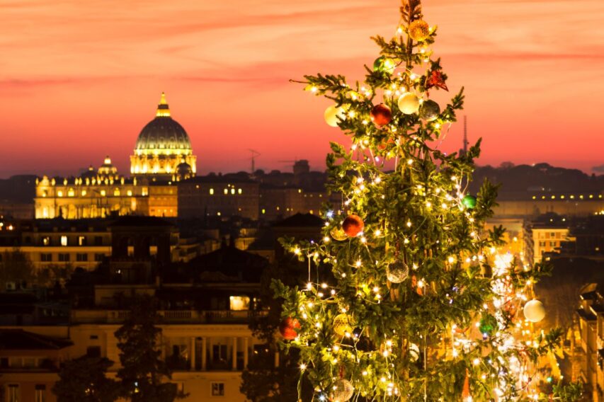 tour châu âu đón noel giang sinh tại rome