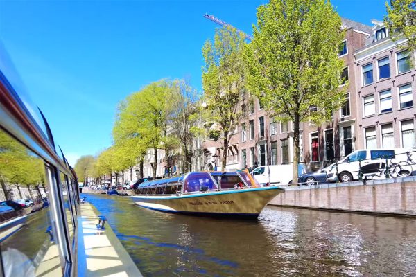 tour di thuyen tren song amsterdam