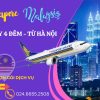 tour malaysia singapore 5 ngay 4 dem bay singapore airlines